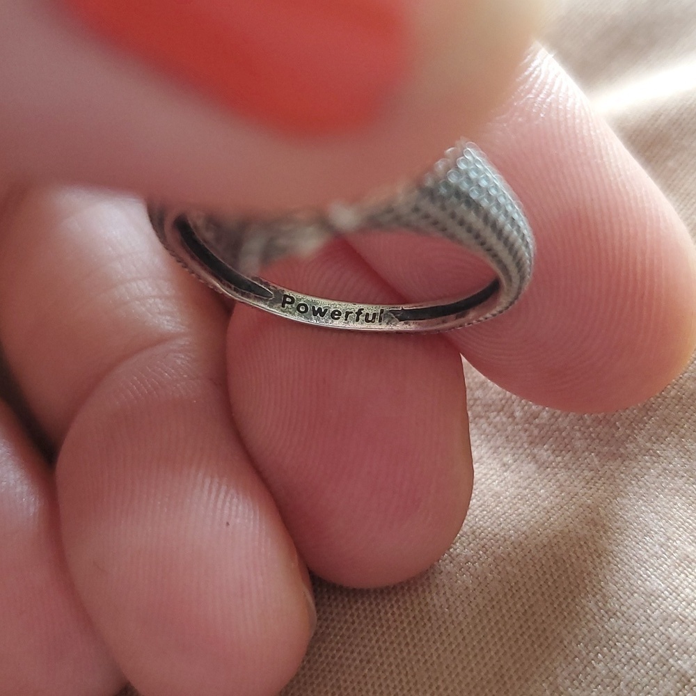 STERLING SILVER DRAGON RING - Picture 6 of 7